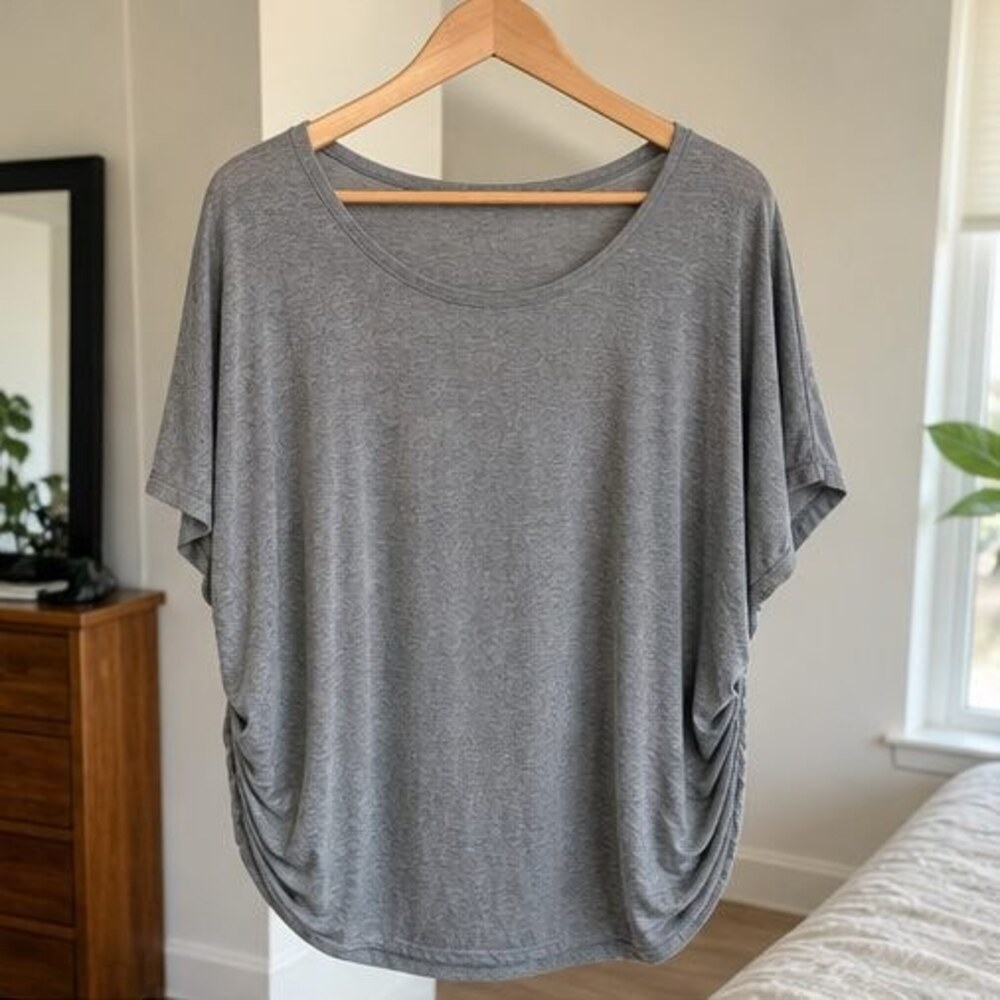 Gray Tunic Blouse
